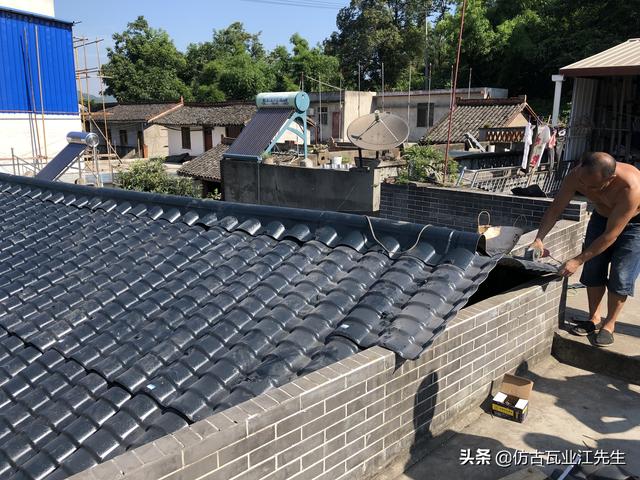 樹脂瓦小青瓦,農村老房子換瓦的***優(yōu)選擇
